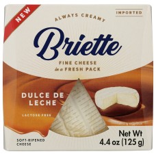 BRIETTE: Dulce De Leche Fine Cheese, 4.4 oz
