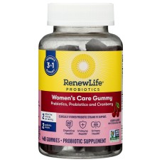 RENEW LIFE: Probiotic Womens Care Gummy, 48 pc