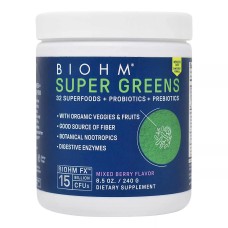BIOHM: Super Greens Mixed Berry, 8.5 oz