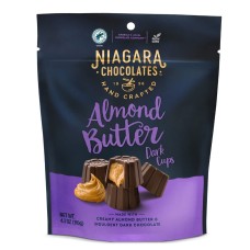 NIAGARA: Dark Chocolate Almond Butter Cups, 4.1 oz