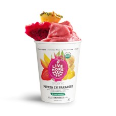 LIVE MORE ORGANICS: Pitaya in Paradise Frozen Fruit Cup, 8 oz