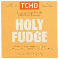 TCHO: Holy Fudge Chocolate Bar, 2.5 oz