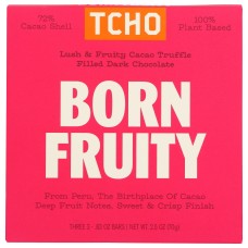 TCHO: Born Fruity Chocolate Bar, 2.5 oz