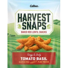 HARVEST SNAPS: Snack Crisps Tomato Basil, 2 OZ