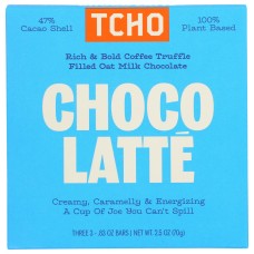 TCHO: Choco Latte Chocolate Bar, 2.5 oz