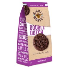MIGHTY MONKEY: Cookies Double Dutch Chocolate Chip Gluten Free, 7.4 oz