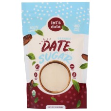 LETS DATE: Organic Date Sugar, 12 oz