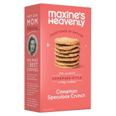 MAXINES HEAVENLY: Cinnamon Speculoos Crunch Crispy Cookies, 6.3 oz