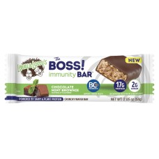 LENNY & LARRYS: The Boss Immunity Bar Chocolate Mint Brownie, 2.05 oz