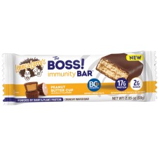 LENNY & LARRYS: The Boss Immunity Bar Peanut Butter Cup, 2.05 oz
