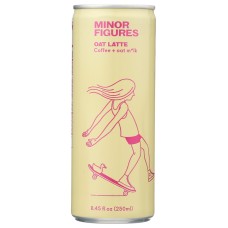 MINOR FIGURES: Coffee Latte RTD, 8.45 fo