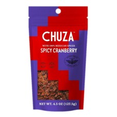 CHUZA: Spicy Dried Cranberry, 4.5 oz
