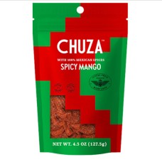 CHUZA: Spicy Dried Mango, 4.5 oz