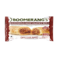 BOOMERANGS: Handheld Beef Pastry Roll, 5 oz