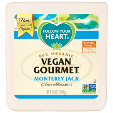 FOLLOW YOUR HEART: Vegan Gourmet Monterey Jack, 10 oz
