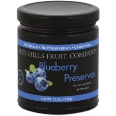 RED HILLS: Blueberry Preserves, 11.5 oz