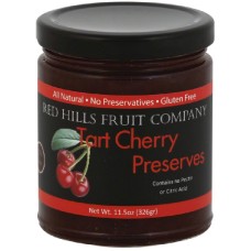 RED HILLS: Tart Cherry Preserves, 11.5 oz