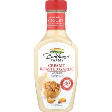 BOLTHOUSE: Creamy Roasted Garlic Yogurt Dressing, 14 oz