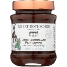 ROTHSCHILD: Dark Chocolate Peppermint Dessert Topping, 13.1 oz