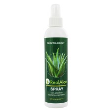 REAL ALOE: Aloe Vera Spray Organically Grown, 8 oz