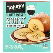 TOFURKY: Plant Based Roast & Wild Rice Stuffing, 26 oz