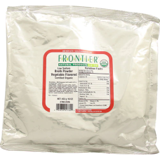 FRONTIER CO-OP: Low Sodium Vegetable Flavored Broth Powder, 16 oz