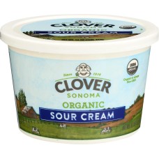 CLOVER SONOMA: Organic Sour Cream, 16 oz