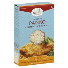 JEFF NATHAN CREATIONS: Plain Panko Bread Flakes, 8 oz
