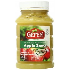 GEFEN: Natural Unsweetened Apple Sauce, 23 oz