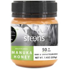 STEENS: Multifloral Manuka Honey MGO 50+, 7.9 oz