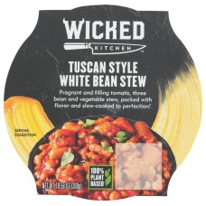 WICKED: Entree Tuscan Style White Bean Stew, 10.58 oz
