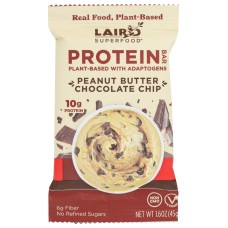 LAIRD SUPERFOOD: Peanut Butter Chocolate Chip Protein Bar, 1.6 OZ