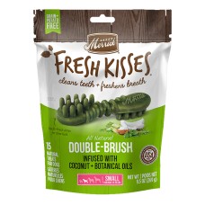 MERRICK: Fresh Kisses Coconut Oil Double Brush Small, 9.5 oz