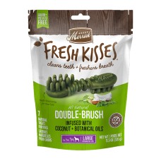MERRICK: Fresh Kisses Coconut Oil Double Brush Large, 11.5 oz