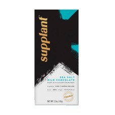 SUPPLANT: Milk Chocolate Sea Salt Bar, 2.3 oz