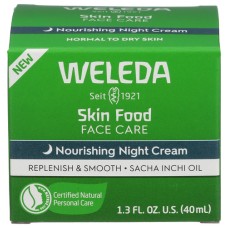 WELEDA: Nourishing Night Cream Face Care, 1.3 fo