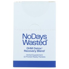 NO DAYS WASTED: Detox Recovery, 10 EA