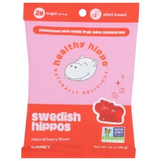 HEALTHY HIPPO: Candy Swedish Hippo, 1.8 OZ