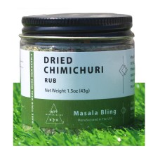 MASALA BLING: Dried Chimichuri Rub Seasoning, 1.5 oz