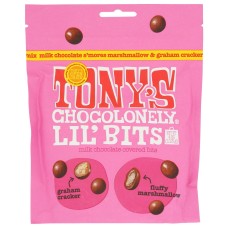 TONYS CHOCOLONELY: Milk Chocolate S'mores Mix Lil Bits, 4 oz
