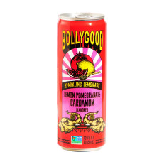 BOLLYGOOD: Sparkling Lemonade Lemon Pomegranate Cardamon, 12 fo