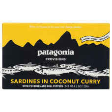 PATAGONIA PROVISIONS: Sardines in Coconut Curry, 4.2 oz PATAGONIA PROVISIONS: Sardines in Coconut Curry, 4.2 oz