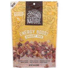 SECOND NATURE: Energy Boost Smart Mix, 10 oz