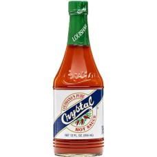 CRYSTAL: Hot Sauce, 12 oz