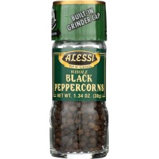 ALESSI: Whole Black Peppercorns, 1.34 Oz
