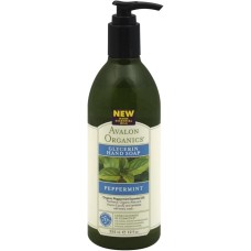 AVALON ORGANICS: Glycerin Hand Soap Peppermint, 12 oz