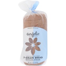 ANGELIC BAKEHOUSE: Sprouted Whole Grain 7-Grain Bread Reduced Sodium, 16 oz