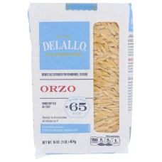 DELALLO: Orzo No. 65 Pasta, 16 oz