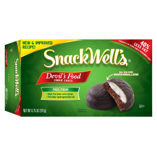 SNACKWELL'S: Devils Food Cookie Cake, 6.75 oz