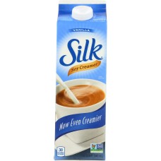 SILK: Soymilk Creamer Vanilla, 32 oz